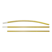 Alloy Tent Pole Sections 12.4mm x 19" by Easton