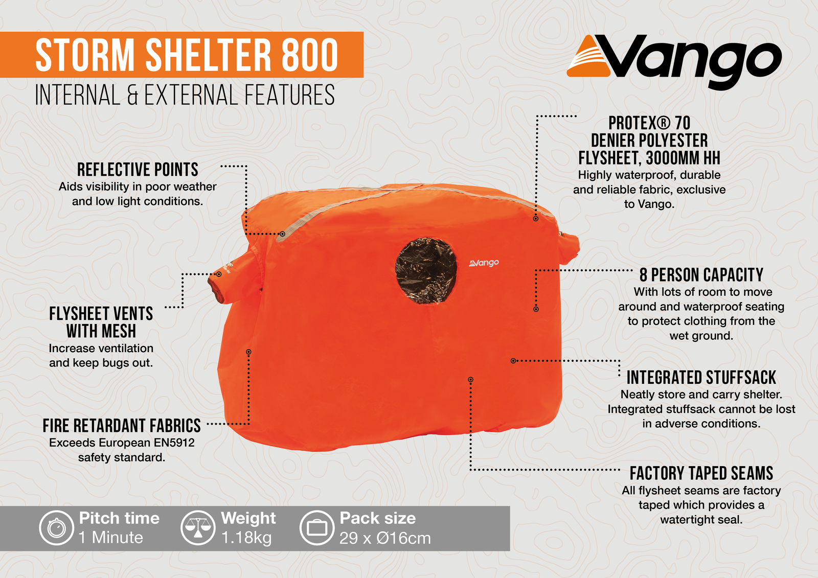 Vango Storm Shelter