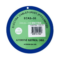 Cable Auto Single Core 3mm x 30m