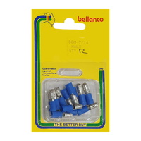 Bullet Male Terminal (GMH) Blue 4mm - Pkt 12