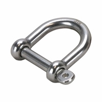 D Shackle Wide - Stainless Steel