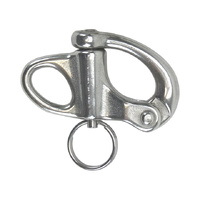 Snap Shackle Fixed Eye - Stainless Steel