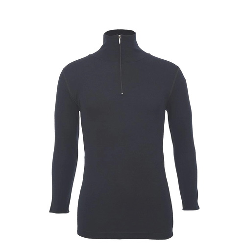 ThermaDry Thermastat Zip Polo Long Sleeve - XS