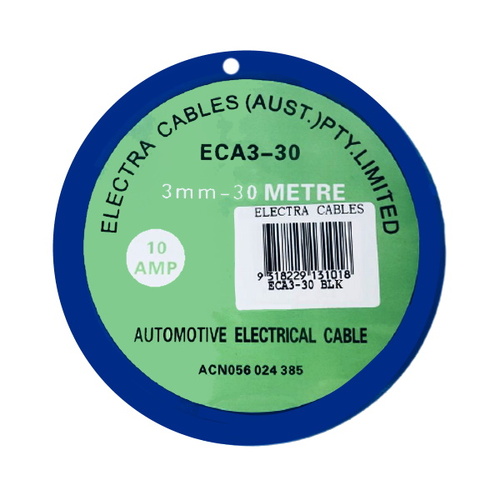 Cable Auto Single Core 3mm x 30m