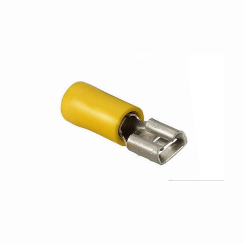 Quick Connect Yellow Female 6mm - Pkt 6