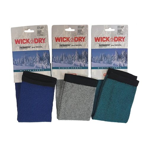 Wick-Dry Turbo Sock by Fox River - Blue - Large