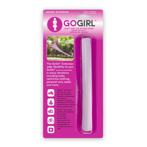 GoGirl 6" Extension Tube - Pink / Lavender