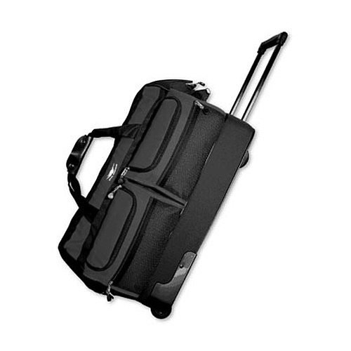 Rolling Big Mouth Duffle by Kiva Designs - Black