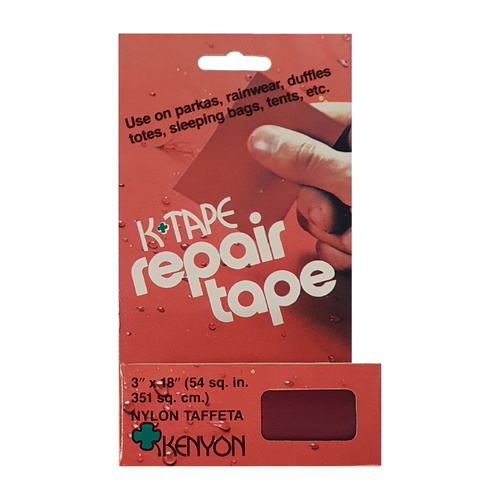 Repair Tape Taffeta 75mm x 0.45m - Burgundy