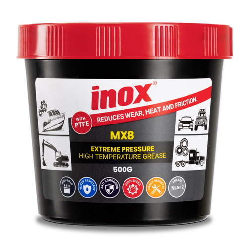 MX8 PTFE Grease - Tub 500g - Inox