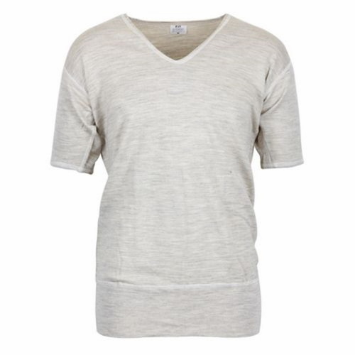 D23 100% Wool V Neck T Shirt - 4XL