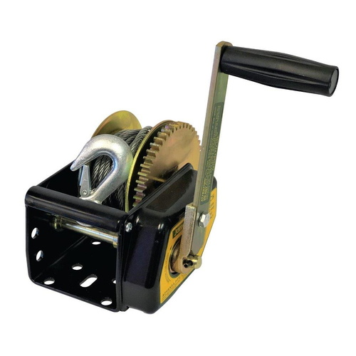 Jarrett Brake Winch 5:1 (300kg)-Cable/Snap Hook - Near New