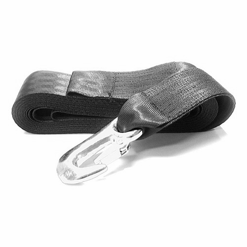Winch Part Webbing Assembly: 7.5m with Snap Hook